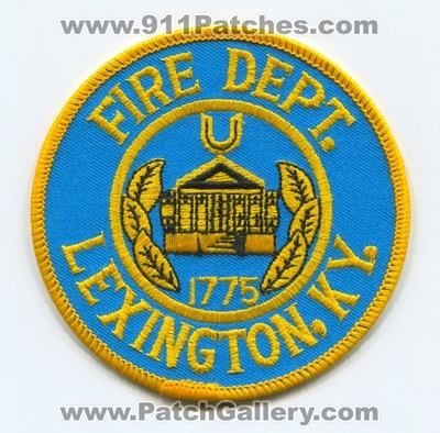 Lexington Fire Department Patch (Kentucky)
Scan By: PatchGallery.com
Keywords: dept. ky.