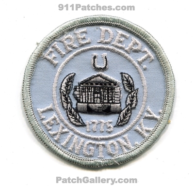 Lexington Fire Department Patch (Kentucky)
Scan By: PatchGallery.com
Keywords: dept. 1775