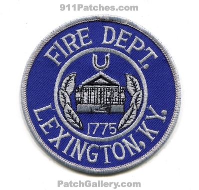 Lexington Fire Department Patch (Kentucky)
Scan By: PatchGallery.com
Keywords: dept. 1775