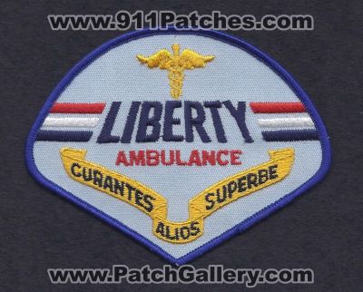 Liberty Ambulance (California)
Thanks to Paul Howard for this scan.
Keywords: ems