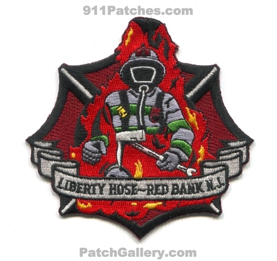 Red Bank Fire Department Liberty Hose Company 2 Patch (New Jersey)
Scan By: PatchGallery.com
Keywords: dept. co. number no. #2