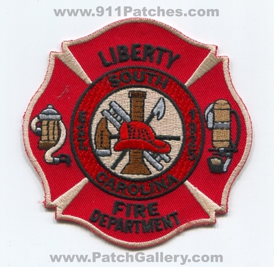 Liberty Fire Department Patch (South Carolina)
Scan By: PatchGallery.com
Keywords: dept. est. 1925