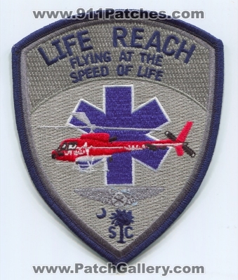 Life Reach Patch (South Carolina)
Scan By: PatchGallery.com
Keywords: ems air medical helicopter ambulance flying at the speed of life sc