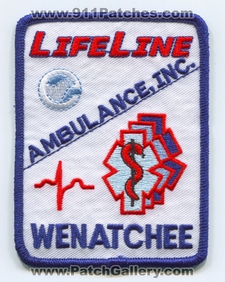 LifeLine Ambulance Inc Wenatchee Patch (Washington)
Scan By: PatchGallery.com
Keywords: inc. ems emt paramedic