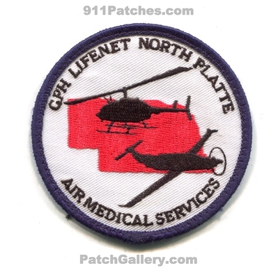 Great Plains Health GPH LifeNet North Platte Air Medical Services EMS Patch (Nebraska)
Scan By: PatchGallery.com
Keywords: ambulance helicopter plane medevac