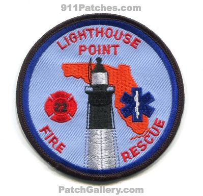 Lighthouse Point Fire Rescue Department 22 Patch (Florida)
Scan By: PatchGallery.com
Keywords: dept. lighthouse