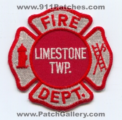 Limestone Township Fire Department Patch (Illinois)
Scan By: PatchGallery.com
Keywords: twp. dept.