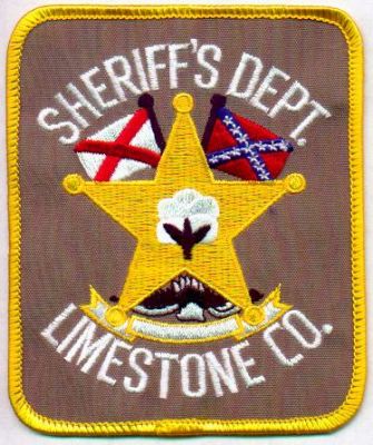 Limestone County Sheriff's Dept
Thanks to EmblemAndPatchSales.com for this scan.
Keywords: alabama department sheriffs