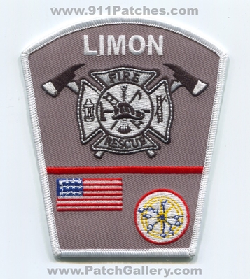 Limon Fire Rescue Department Patch (Colorado)
[b]Scan From: Our Collection[/b]
Keywords: dept.