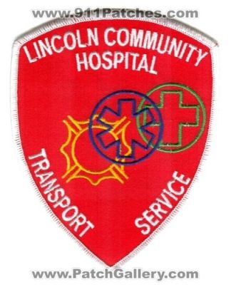 Lincoln Community Hospital Transport Service Fire EMS Patch (Colorado)
[b]Scan From: Our Collection[/b]
