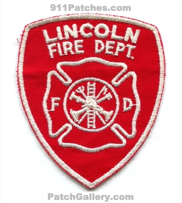 Lincoln Fire Department Patch (Illinois)
Scan By: PatchGallery.com
Keywords: dept.