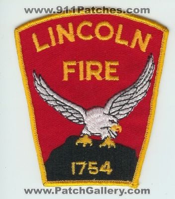 Lincoln Fire (Massachusetts)
Thanks to Mark C Barilovich for this scan.
