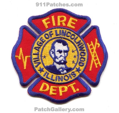 Lincolnwood Fire Department Patch (Illinois)
Scan By: PatchGallery.com

