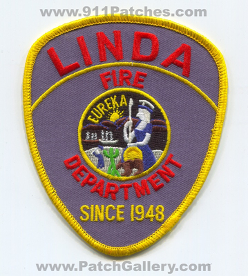 Linda Fire Department Patch (California)
Scan By: PatchGallery.com
Keywords: dept. since 1948
