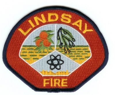 Lindsay Fire
Thanks to PaulsFirePatches.com for this scan.
Keywords: california
