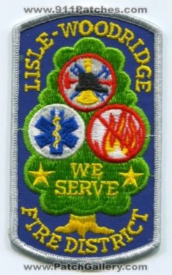 Lisle Woodridge Fire District (Illinois)
Scan By: PatchGallery.com
Keywords: department dept. we serve