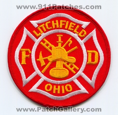 Litchfield Fire Department Patch (Ohio)
Scan By: PatchGallery.com
Keywords: dept. fd