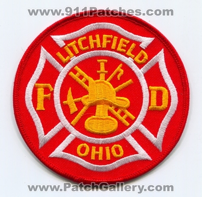 Litchfield Fire Department Patch (Ohio)
Scan By: PatchGallery.com
Keywords: dept. fd