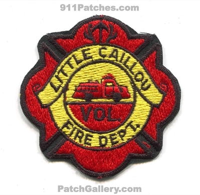 Little Caillou Volunteer Fire Department Patch (Louisiana)
Scan By: PatchGallery.com
Keywords: vol. dept.