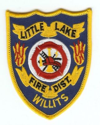 Little Lake Fire Dist
Thanks to PaulsFirePatches.com for this scan.
Keywords: california district willits