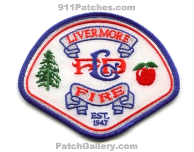Livermore Fire Department Patch (Maine) (Confirmed)
Scan By: PatchGallery.com
Keywords: dept. est. 1947