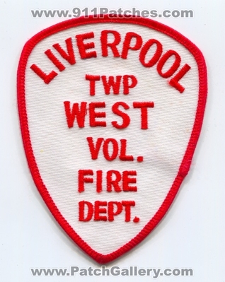 Liverpool Township West Volunteer Fire Department Patch (Ohio)
Scan By: PatchGallery.com
Keywords: twp. vol. dept.