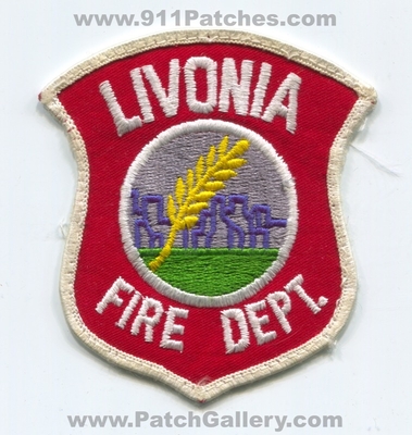 Livonia Fire Department Patch (Michigan)
Scan By: PatchGallery.com
Keywords: dept.
