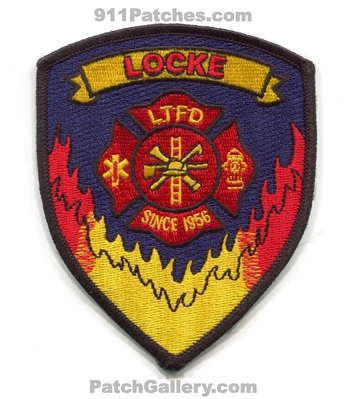 Locke Township Fire Department Patch (North Carolina)
Scan By: PatchGallery.com
Keywords: twp. dept. ltfd since 1956