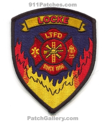 Locke Township Fire Department Patch (North Carolina)
Scan By: PatchGallery.com
Keywords: twp. dept. ltfd since 1956