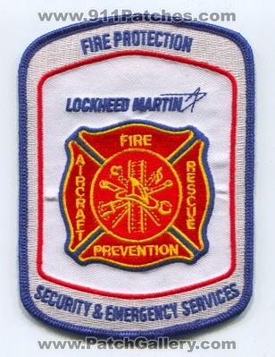 Lockheed Martin Aircraft Fire Protection Security and Emergency Services Patch (UNKNOWN STATE)
Scan By: PatchGallery.com
Keywords: prot. & rescue prevention department dept.