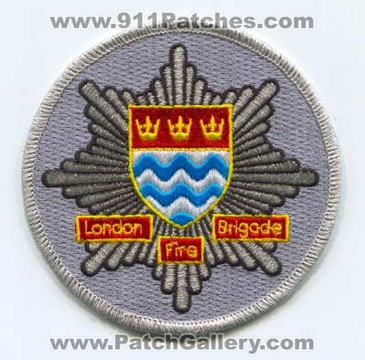 London Fire Brigade Patch (United Kingdom)
Scan By: PatchGallery.com
