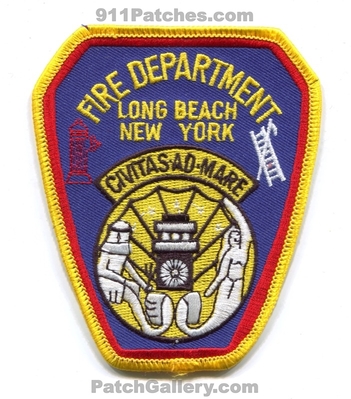 Long Beach Fire Department Patch (New York)
Scan By: PatchGallery.com
Keywords: dept.