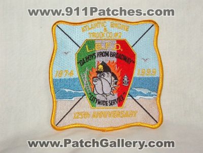 Long Branch Fire Department 125th Anniversary (New Jersey)
Thanks to Walts Patches for this picture.
Keywords: l.b.f.d. lbfd atlantic engine & and truck co. company number no. #2
