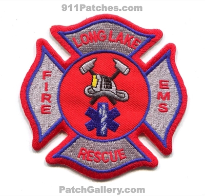 Long Lake Fire Rescue Department Patch (Minnesota)
Scan By: PatchGallery.com
Keywords: ems dept.