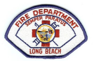Long Beach Fire Department
Thanks to PaulsFirePatches.com for this scan.
Keywords: california