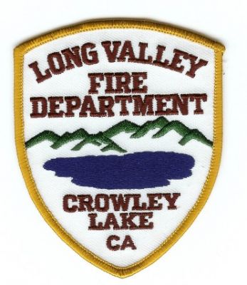 Long Valley Fire Department
Thanks to PaulsFirePatches.com for this scan.
Keywords: california crowley lake