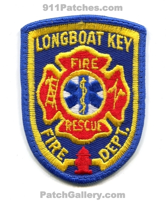 Longboat Key Fire Rescue Department Patch (Florida)
Scan By: PatchGallery.com
Keywords: dept.