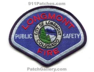 Longmont Fire Department Patch (Colorado)
[b]Scan From: Our Collection[/b]
Keywords: dept. of public safety dps