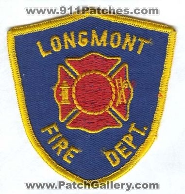 Longmont Fire Department Patch (Colorado)
[b]Scan From: Our Collection[/b]
Keywords: dept.