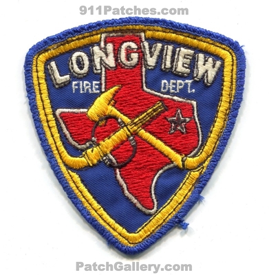 Longview Fire Department Patch (Texas)
Scan By: PatchGallery.com
Keywords: dept.