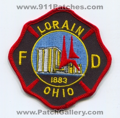 Lorain Fire Department Patch (Ohio)
Scan By: PatchGallery.com
Keywords: dept. fd 1883