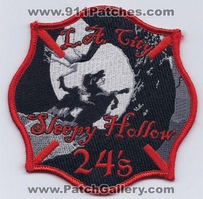 Los Angeles City Fire Department Station 24 (California)
Thanks to Paul Howard for this scan.
Keywords: lafd dept. l.a. 24's sleepy hollow