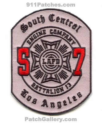 Los Angeles City Fire Department Station 57 South Central Patch (California)
[b]Scan From: Our Collection[/b]
Keywords: dept. lafd engine company co. battalion 13