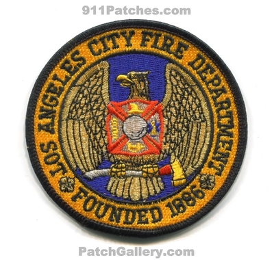 Los Angeles City Fire Department Patch (California)
Scan By: PatchGallery.com
Keywords: dept. lafd l.a.f.d. founded 1886