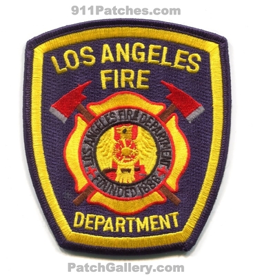 Los Angeles City Fire Department Patch (California)
Scan By: PatchGallery.com
Keywords: dept. lafd l.a.f.d. founded 1886