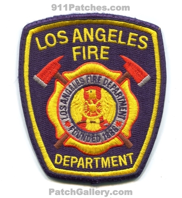 Los Angeles City Fire Department Patch (California)
Scan By: PatchGallery.com
Keywords: dept. lafd founded 1886