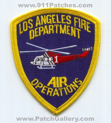 Los Angeles Fire Department Air Operations Patch (California)
Scan By: PatchGallery.com
Keywords: Dept. LAFD L.A.F.D. Ops Helicopter