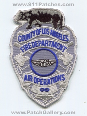 Los Angeles County Fire Department Air Operations Patch (California)
Scan By: PatchGallery.com
Keywords: co. dept. lacofd l.a.co.f.d. ops. aviation helicopter