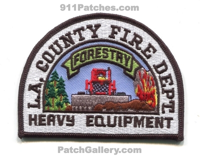 Los Angeles County Fire Department Forestry Heavy Equipment Patch (California)
Scan By: PatchGallery.com
Keywords: co. of dept. lacofd l.a.co.f.d. wildfire wildland dozer