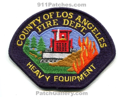 Los Angeles County Fire Department Forestry Heavy Equipment Patch (California)
Scan By: PatchGallery.com
Keywords: co. of dept. lacofd l.a.co.f.d. forest wildfire wildland